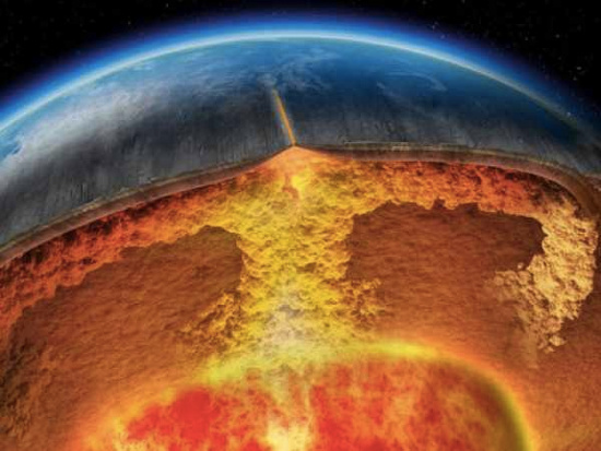 Super volcanoes are likely to cause the end of the world is formed